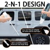 SNSIR Touch Up Paint Kit for Jeep PXJ/KXJ Diamond Black