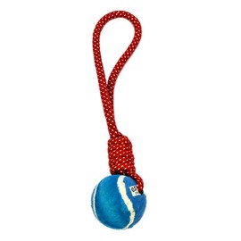 StonKraft Dog Toys Chew Products Set – Puppies Teething Rope Toys Pack, Games for Pets | Suitable for All Dogs, Non-Toxic, Washable & Safe for Pets | Colourful, Bouncy & Fun (Butterfly & Handle Ball)