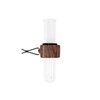 LVBRT Car Flower Vase Vent Clip Glass Plant Holder Universal