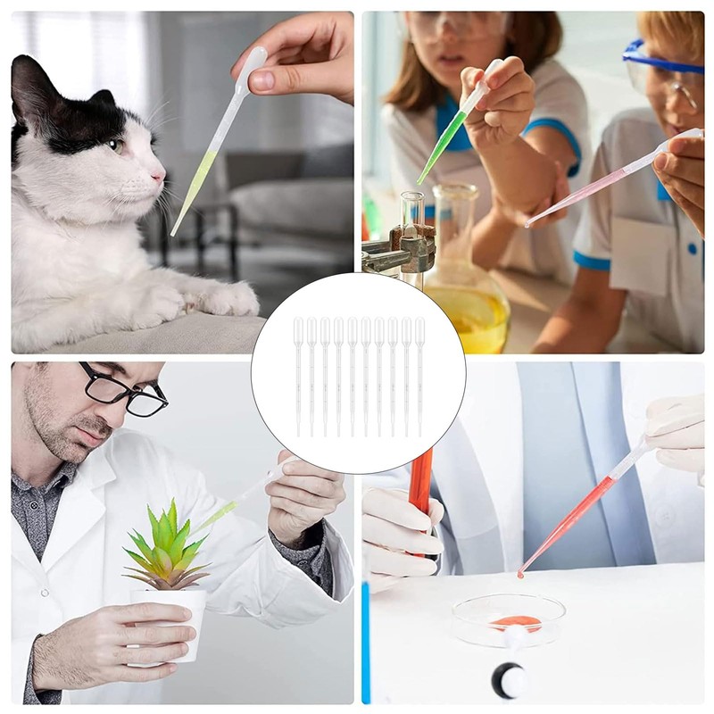 Plastic Transfer Pipettes, Disposable Pipette Transfer Pipettes for Essential Oil