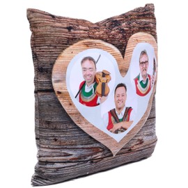 Original Zillertaler Ursprung Buam Pillow, 30 x 30 cm Pillow