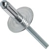 Large Flange Pop Rivets 5/32" x 3/8" Aluminum Body Steel