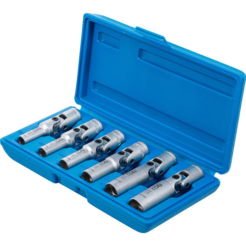 6-piece Joint Socket Set for Glow Plugs 3/8'