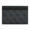 GUESS Card Holder Coal Logo, black, Elegant