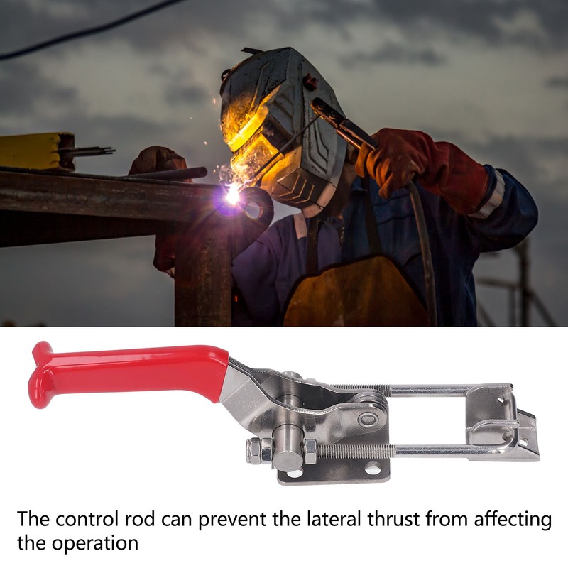 Toggle Clamp Stainless Steel Openness Adjustable Firm Fixing Buckle Latch