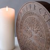 Rain Disk for relax and healing, soft sound of water,