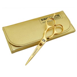 Sanguine Haarschere, 14 cm, mit Etui