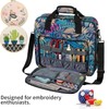 BAGLHER Cross Stitch & Embroidery Organizer Bag - Large Portable