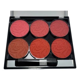 Paleta De Rubor Con Varios Tonos Matte Polvo Rubor Bluser Azar