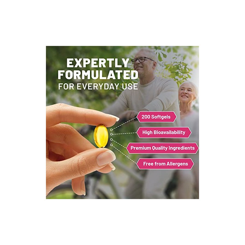 Premium Odourless Garlic Capsules - High Strength 45,000mg - 200