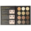 Senna Cosmetics Brow Book Pro Palette, 0.89 Ounce