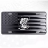 BLVD American Flag w/ Large Mouth Bass Embossed Fishing License