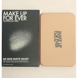 MAKE UP FOR EVER HD Skin Matte Velvet Undetectable Longwear Blurring Powder Foundation 1N00 Alabaster