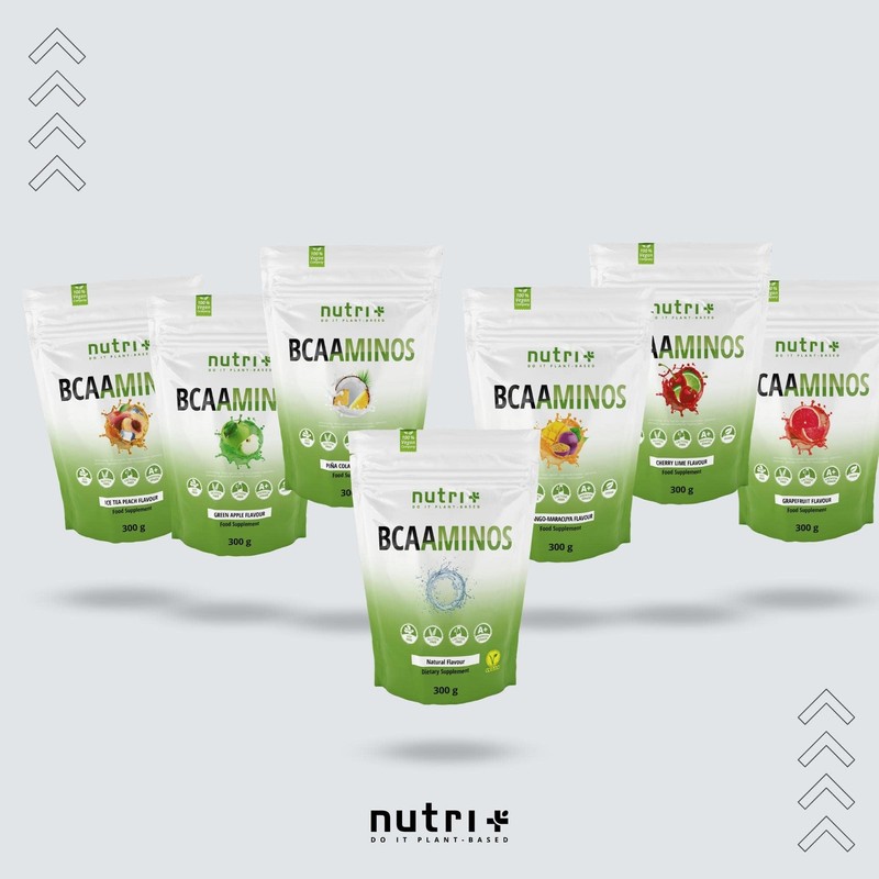 BCAA Powder Green Apple - Amino Acids Complex High Dose