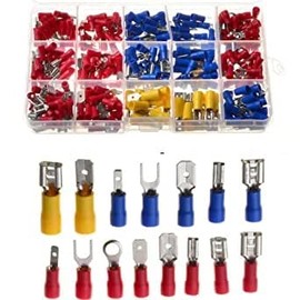 Crimp connectors, Crimps, Electric connectors, connectors, wiring connectors, connector, electrical connector, crimps electrical 280 pcs Male Female