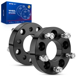 KAX 5x4.5 to 5x5 Wheel Adapters,1.25 inch 5 Lug Centric Wheel Adapters (Changes Bolt Pattern) fit for Grand Cherokee, Cherokee, Comanche with 1/2" x20 Studs 71.5mm Hub Bore,2Pcs