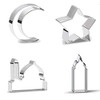 Mubarak Cookie Cutter Islamic Eid Ramadan - Moon Crescent Star