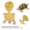Turtle Trinket Box Turtle Band Jewelry Trinket Box with Painted
