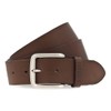 MUSTANG MG2118L15 Men's Leather Belt 40 mm Black Brown 80-115