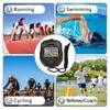 FCXJTU Sports Stopwatch Timer, 10Lap/Split Memory Digital Stop Watch Black