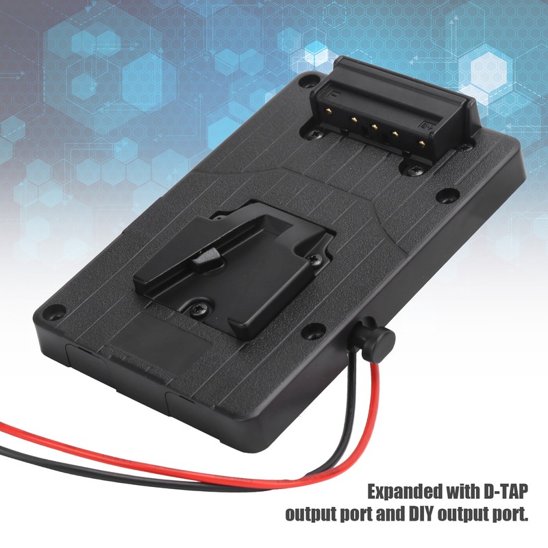Mini V Mount VLock DTap Battery Plate Adapter for Sony