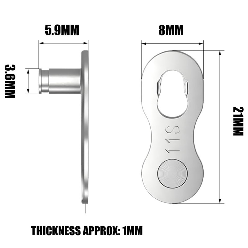 4 to 11 Speed Chain Missing Link Connector Bicycle Chain