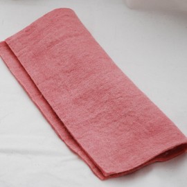 Handmade 100% Wool Felt Sheet - 5mm Thick - 12" Square - Dusty Rose Pink