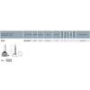 Hella D1S4300K Foco Xenón Standard en Caja con Instructivo Gráfico
