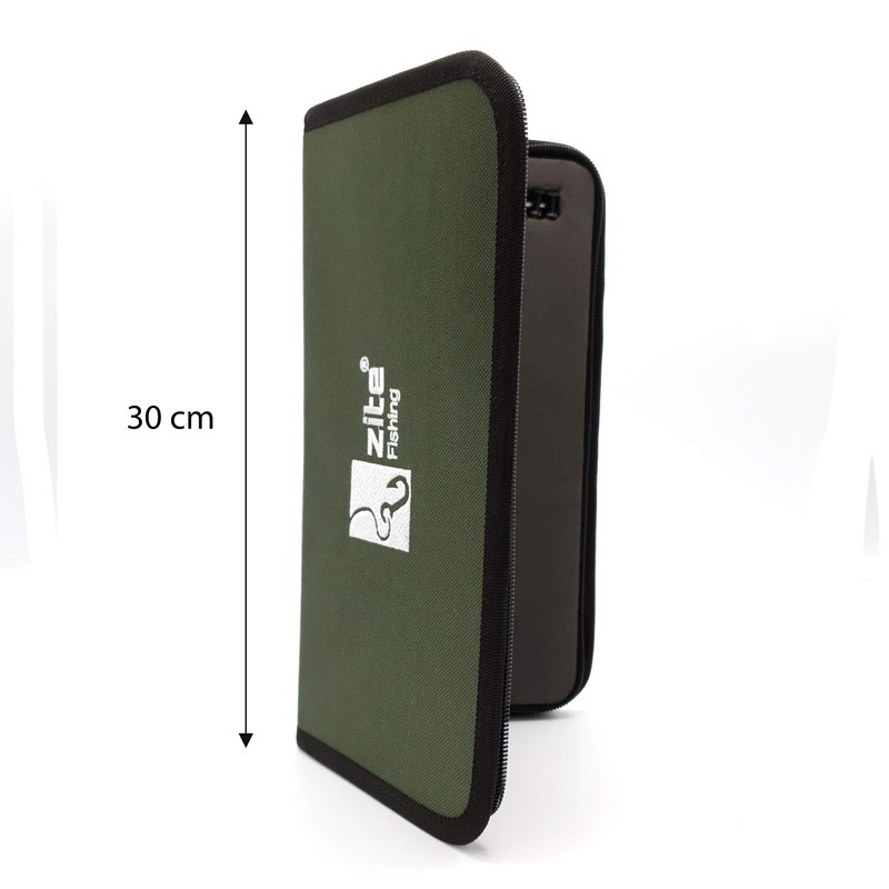 Zite Fishing Stiff Rig Wallet Set Including 24 Boilie Rigs