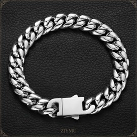 zm-n05 Bracelet, Chain, Thin Wide, Thick, Stainless Steel, Men's, Women's, 7.1, 7.9 inches (18 cm), 7.9 inches (20 cm), 8.7 inches (22 cm), Silver, 18 cm, Stainless Steel, No Gemstone