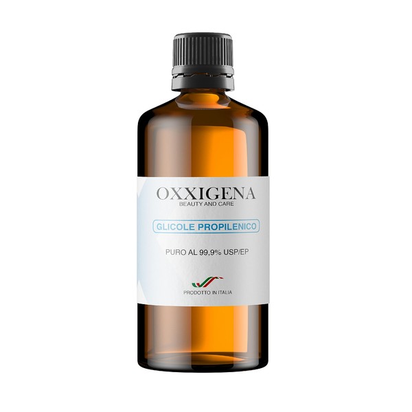 Oxxigena - Pure Liquid Propylene Glycol 99.9% 250 ml, Full PG Neutral Base, Ideal for Moisturising the Skin and Making Liquids, Tasteless and Odourless