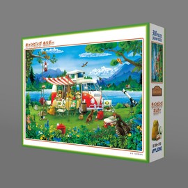 300 Piece Jigsaw Puzzle Hiroyuki Keikawa Camping Holiday (26 x 38 cm)