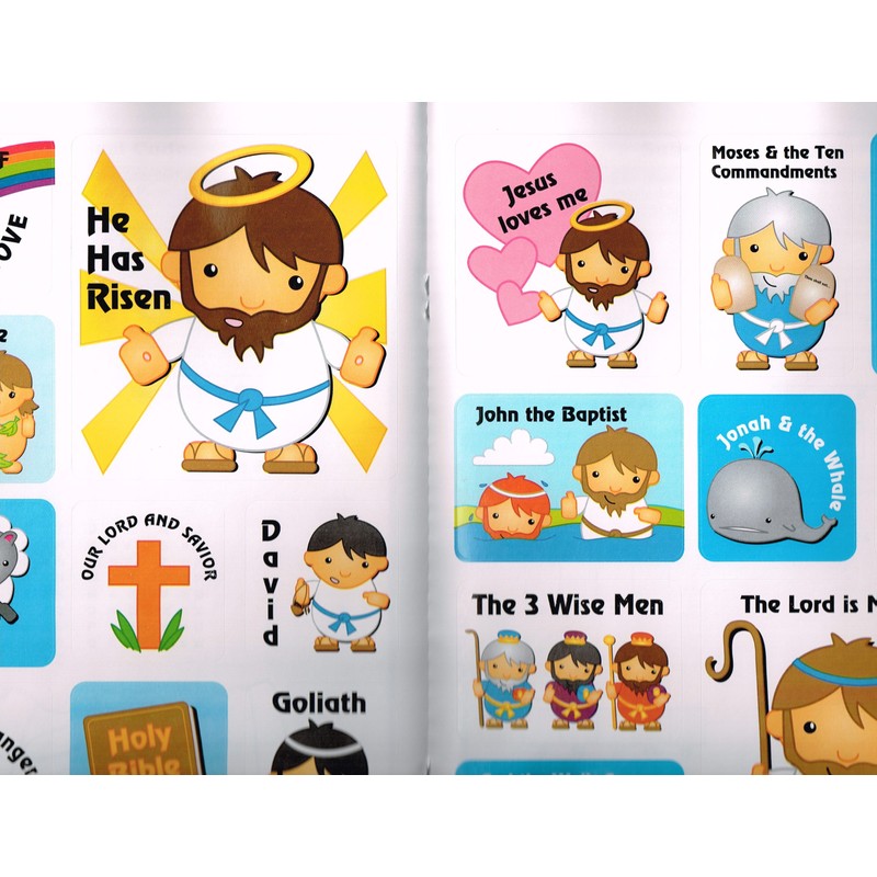 Kids' Bible Activity Book Set of 2