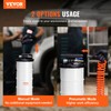 VEVOR 6.5L Pneumatic/Manual Oil Extractor Pump, Fluid Extractor Pump for