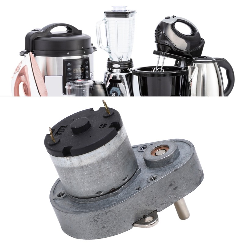 Gear Motor DC 12V 5RPM Speed Reduction Geared Motor Alloy