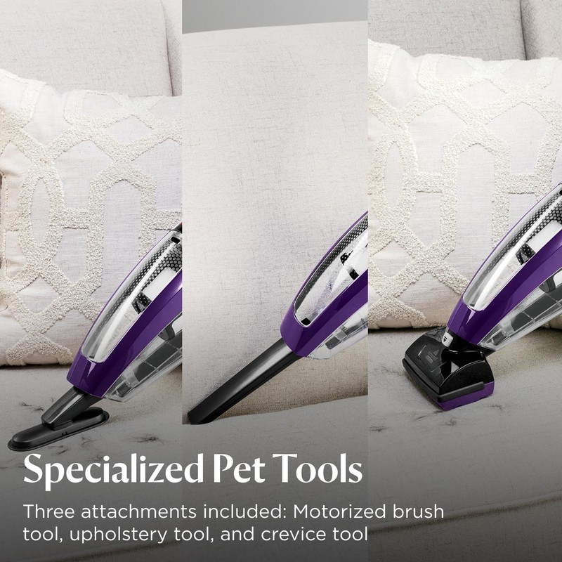 BISSELL Pet Hair Eraser Cordless Hand Vacuum, Lithium Ion, Home,