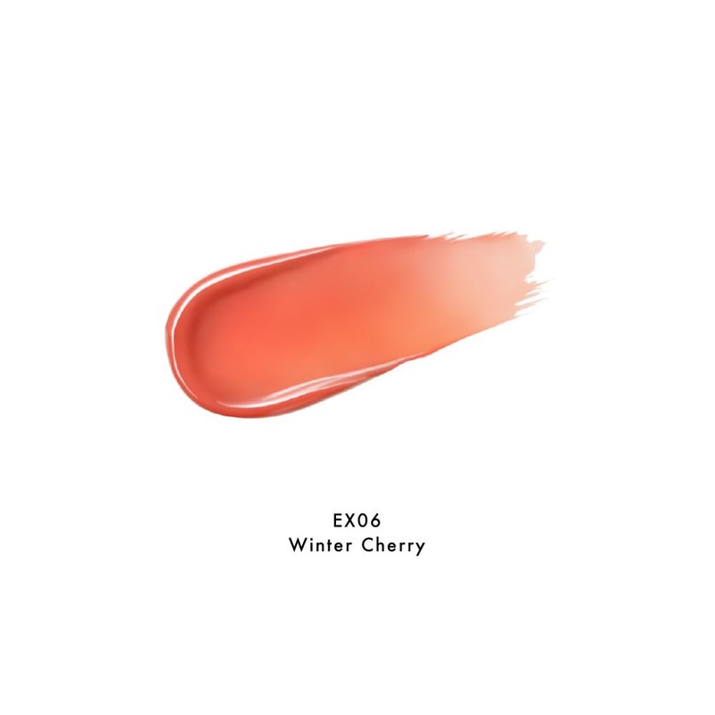 Lunasol EX06 Winter Cherry Bear Color Balm, Glossy, Wrapping, Moisture,