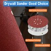 ALPXUXP Sandpaper 225 mm Velcro 40 Grit 8 Hole Sanding