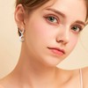 Earrings with Jump Hook,100 Pieces Round Leverback Earring Hooks Earwires