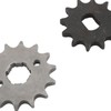 Hominas Motorcycle Engine Chain Sprocket, 428 14T Sprocket Steel Sprockets