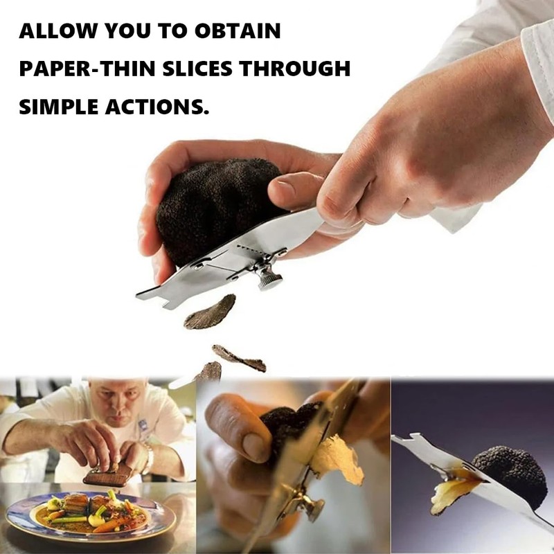 QIBZI Grater, cheese grater for truffle cheese made of stainless