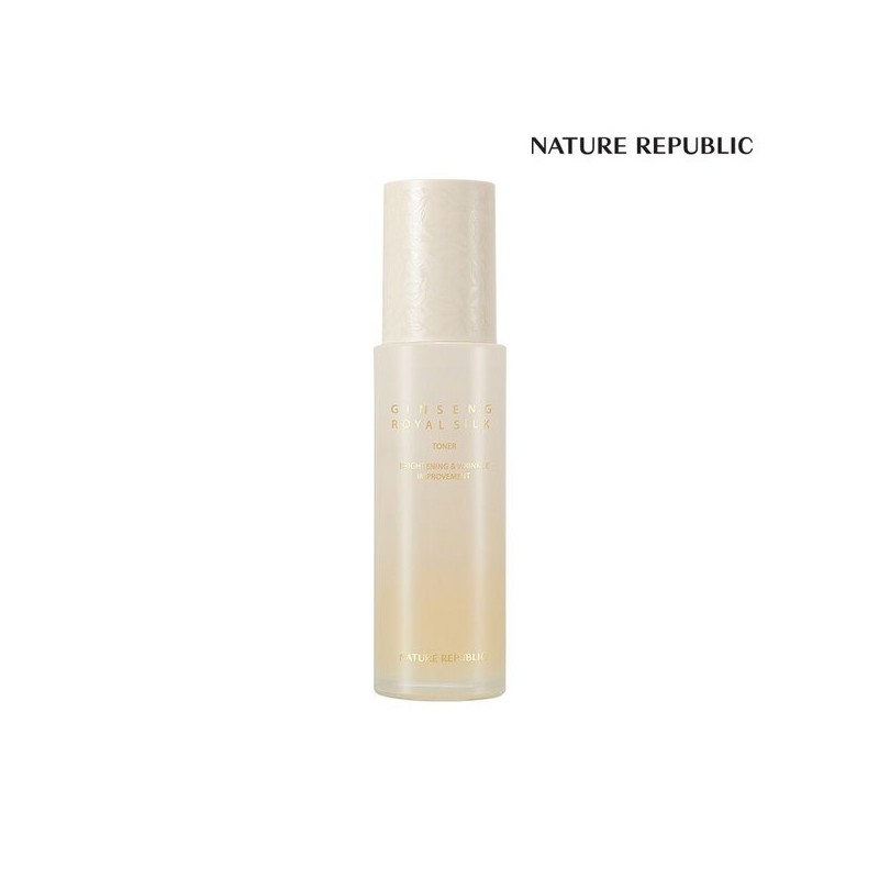 Nature Republic 진생 로얄 실크 토너 (미백+주름개선) Ginseng Royal Silk