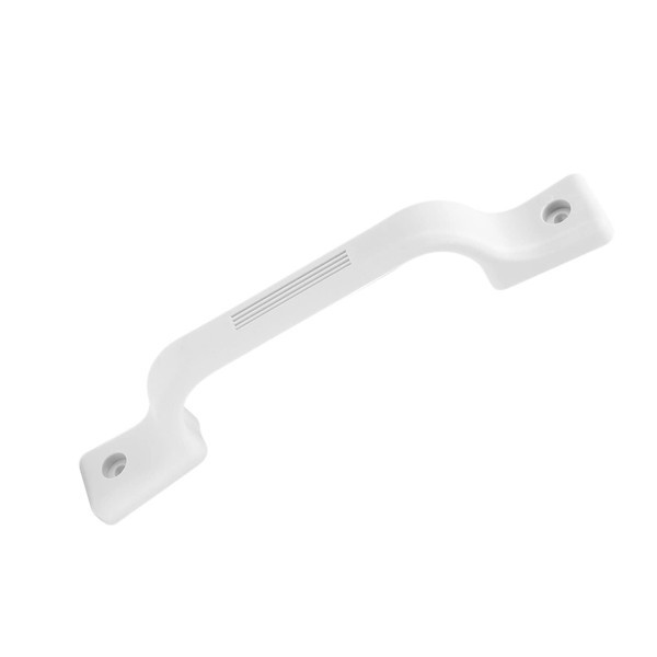 Acouto 9.25in Plastic Grab Handle Entry Door Assist Bar White