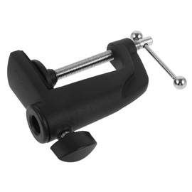 Operitacx Adjustable Table Mount Clamp for Mic Boom Arm Stand – Universal Microphone Clip for Recording Desktop Use and Home Studio