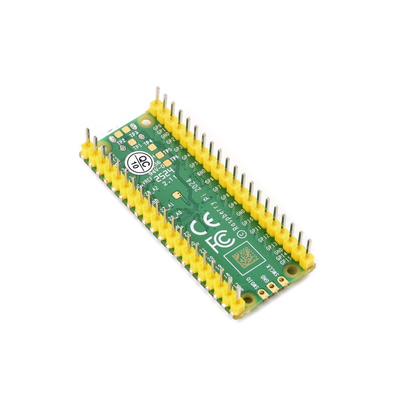 2 Pack Pre-Soldered Raspberry Pi Pico 2 with Header RP2350