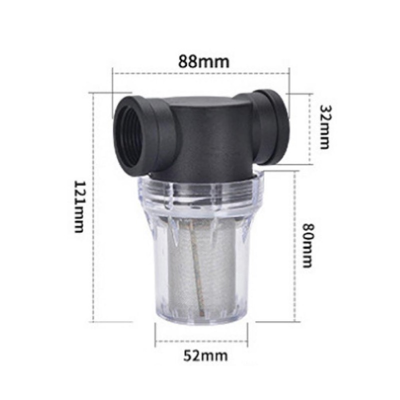 Water Pipe Irrigation Filter Household Water Purification Filter Transparent Mesh