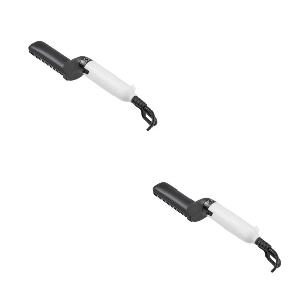 Unbranded US 1-2 Pack Hair Beard Straightener Men Comb Electric