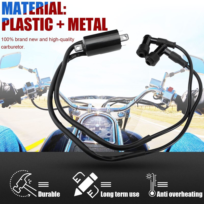 YOFMOO Ignition Coil Compatible with Yamaha Banshee YFZ 350 YFZ350