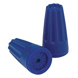 King Innovation 10241 DryConn Low Voltage Wire Connector, 100 pk, Blue