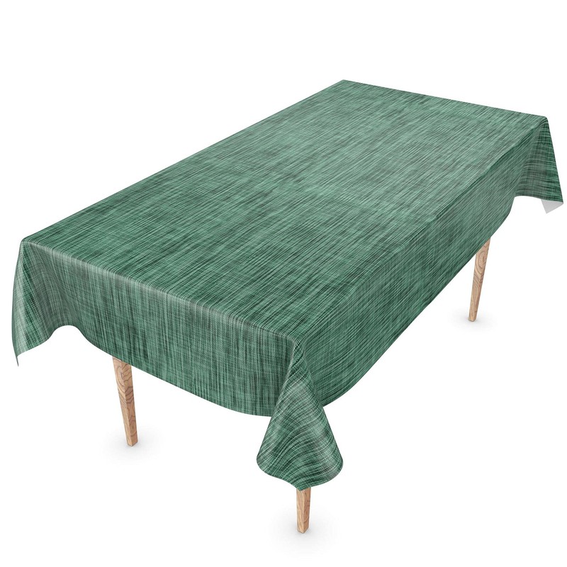 Washable Garden Tablecloth, Oilcloth, 160 x 140 cm, Cut Edge,